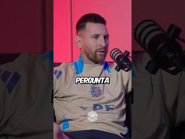 MESSI REVELOU QUEM É O MELHOR JOGADOR DO MUNDO #lionelmessi #messi