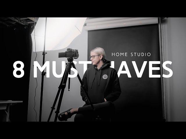 8 Home Studio Must Haves For Making Videos