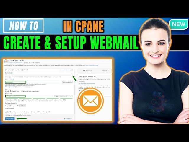 How To Create & Setup Webmail in cPanel 2025