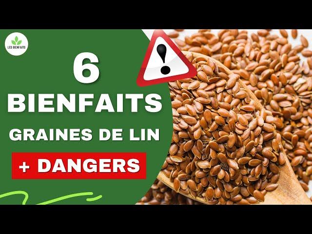 GRAINES DE LIN: 6 BIENFAITS ET 4 DANGERS POUR LA SANTÉ