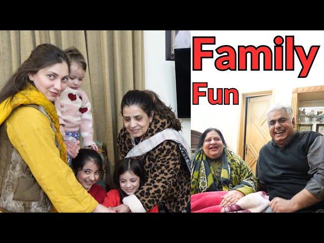 Family Fun | Family Meetup | Winter Fun | Family Vlog | Surprise | Yummy Food Lahore