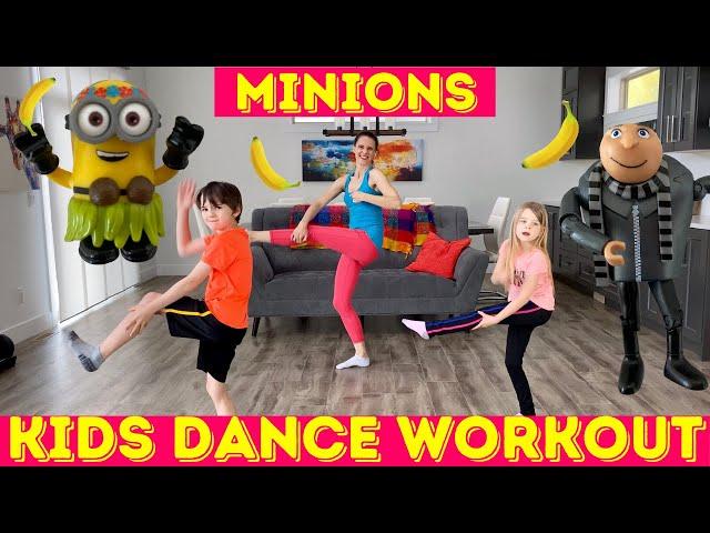 Kids Workout Dance - Despicable Me and Minion Dance Workout!