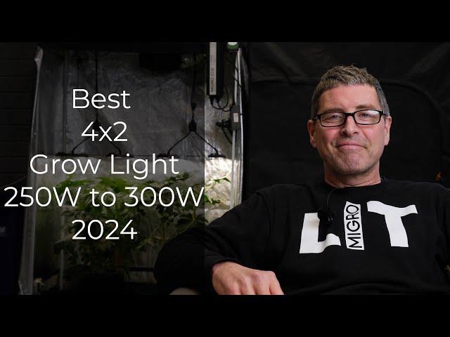 Best 4x2 or 250W to 300W led grow light 2024