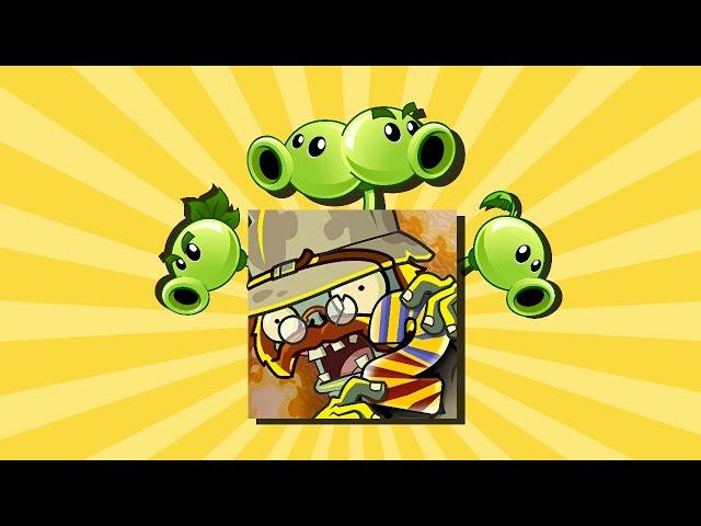 Я Прошел Plants vs Zombies 2 Используя Только Горохострелы