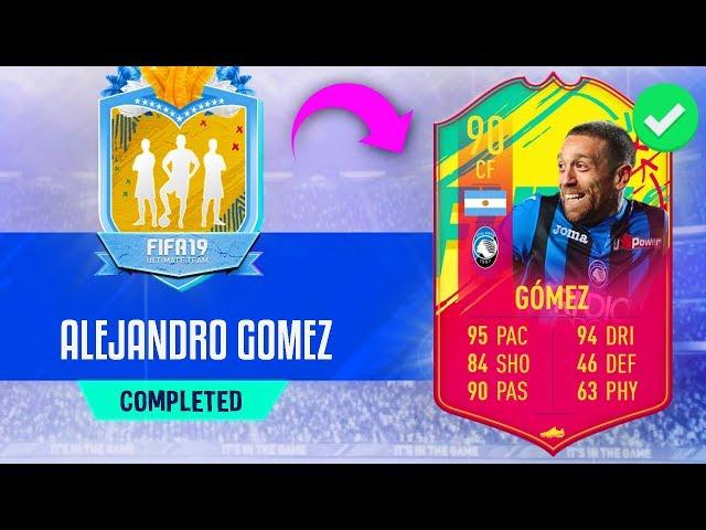 90 'CARNIBALL' GOMEZ SBC CHEAPEST SOLUTION - #FIFA19 90 Alejandro Gomez Carniball SBC Cheapest Way