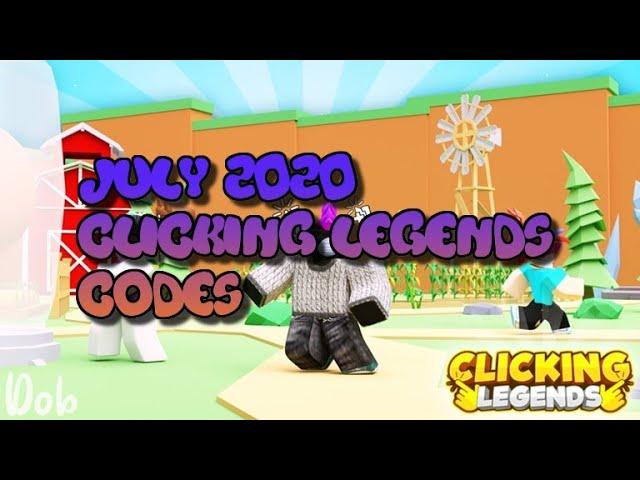 ALL *NEW*  OP WORKING CODES! Roblox Clicking Legends