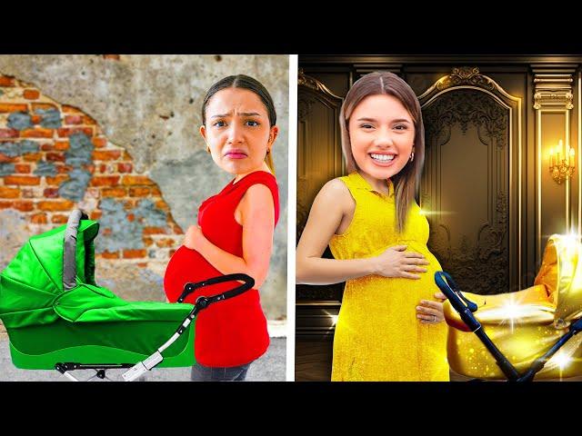 24 SAAT HAMİLE OLMAK !? (ZENGİN VS FAKİR) | Sıla Dündar Feride Özdinç