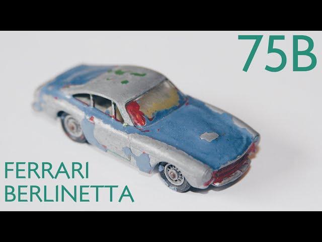 MATCHBOX restoration: No. 75B Ferrari Berlinetta trio and custom - DIECASTRESTOS