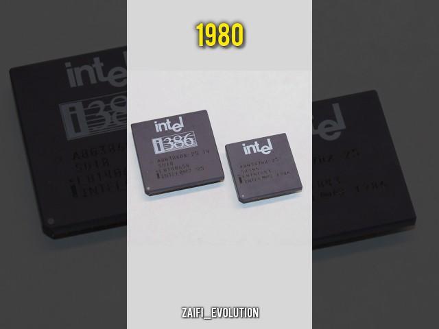 Evolution of CPU | 1971 ~ 2025 #cpu #evolution