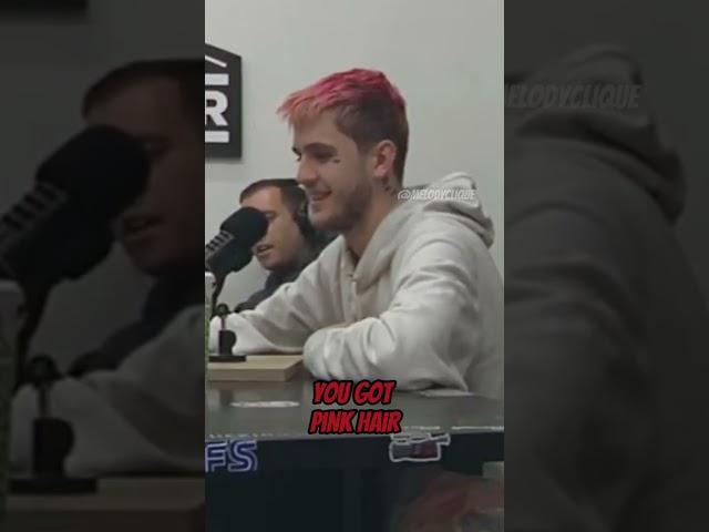 Lil Peep in interview says he gets no girls  #lilpeep #nojumper #interview