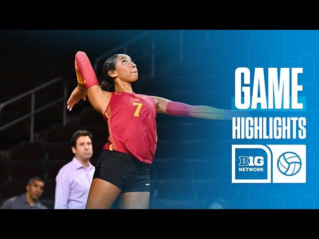 Southern California at Washington | Highlights | Big Ten Volleyball | 11/27/2024