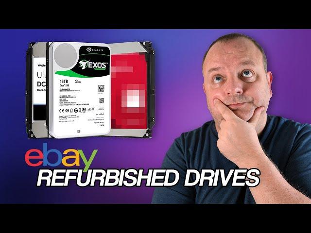 Buying Refurbished Hard Drives From Ebay - What Could Go Wrong?