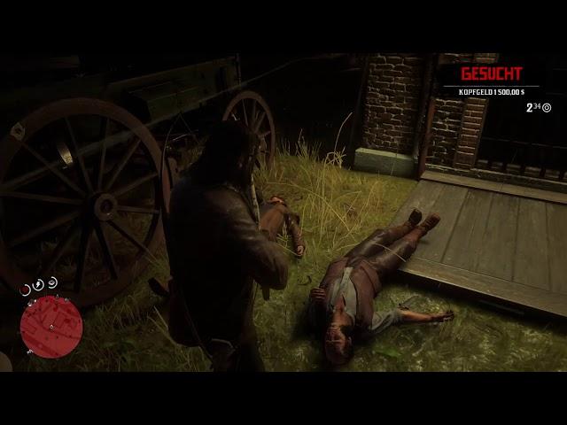 Red Dead Redemption 2 -Arthur‘s Massacre (Psycho mask)