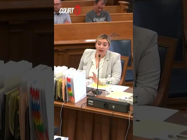 Daughter's Cross in Zachariah Anderson Trial | Obsessed Ex-Boyfriend Murder Trial #courttv #shorts