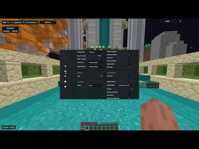 ЭТО ЛУЧШИЙ БЕСПЛАТНЫЙ ЧИТ ПОД FUNTIME - MINCED CLIENT