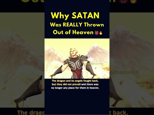 Why SATAN Was REALLY Thrown Out Of Heaven  #shorts #youtube #catholic #bible #fypシ