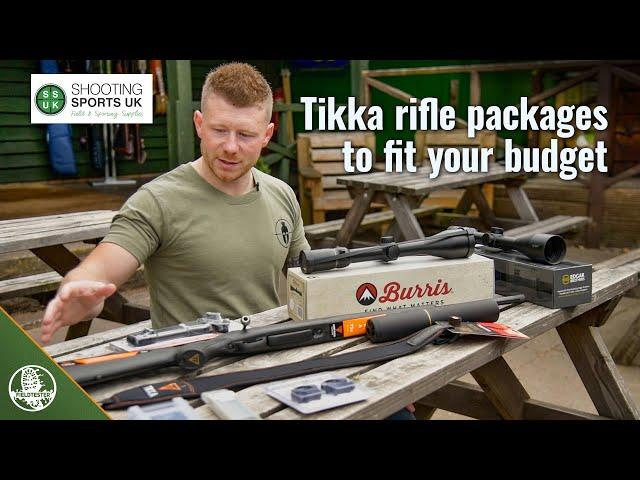 Flexible Tikka rifle packages to fit your budget