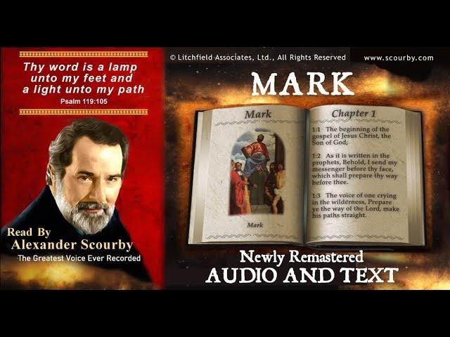 41 | Book of Mark | Read by Alexander Scourby | AUDIO & TEXT | FREE on YouTube | GOD IS LOVE!