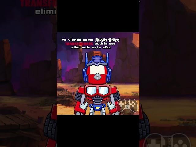 Adiós Angry Birds Transformers... #joezg #angrybirds #transformers #angrybirdstransformers