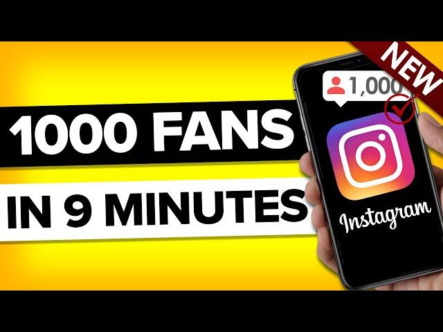 The EASIEST Way to Get REAL Instagram Followers FAST in 2025 (new update)