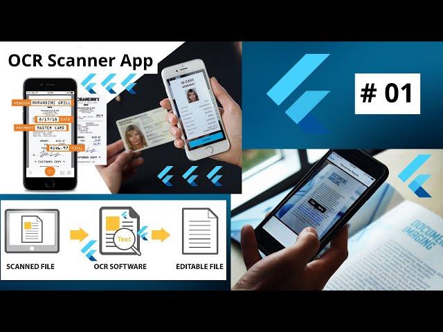 OCR Scanner App Tutorial - Flutter Android & iOS Machine Learning Course - ML Vision Image to Text