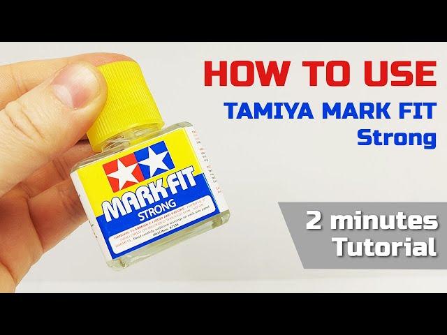 How to use Tamiya Mark Fit Strong | Tutorial for beginners