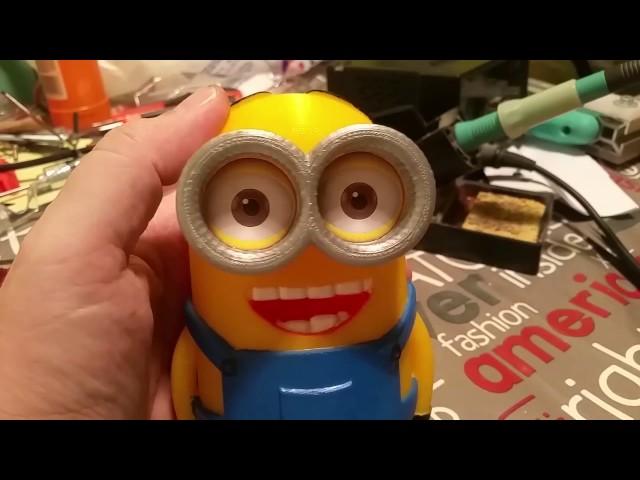 Minion - quick 90mms PLA 3D print on Felix 3.0 3D printer