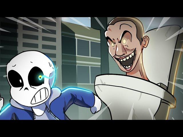 SKIBIDI TOILET vs SANS (Undertale Animation as Skibidi Toilet)