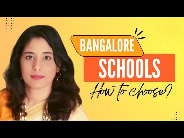 Bangalore Schools: CBSE, ICSE, IB, IGCSE, and NIOS boards