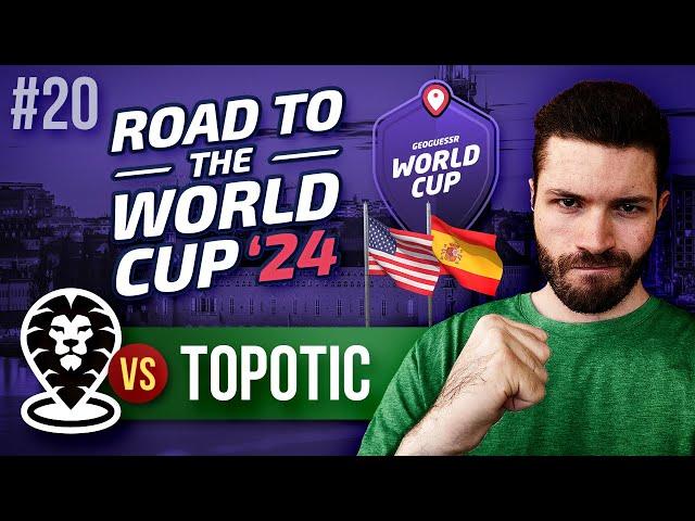 The best moving games of the series?! (Road to the 2024 GeoGuessr World Cup #20 - vs. Topotic)