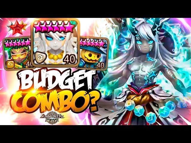 He Destroys Enemies with 50000+ DMG ELSHARION - Summoners War