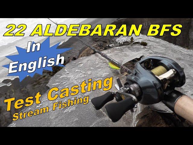 Test Casting the 2022 Shimano Aldebaran BFS - BFS Trout Fishing