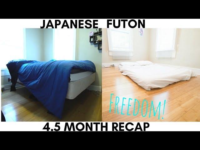 Minimalism: Japanese Futon Freedom: 4.5 Month Recap!