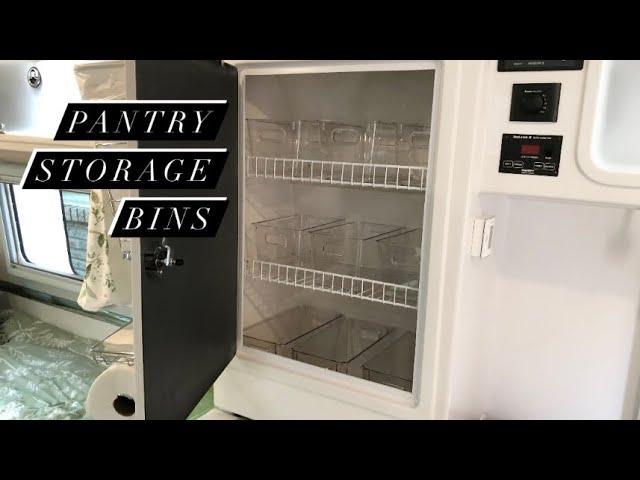 Oliver Legacy Elite II. Pantry and bedroom overhead storage bins.