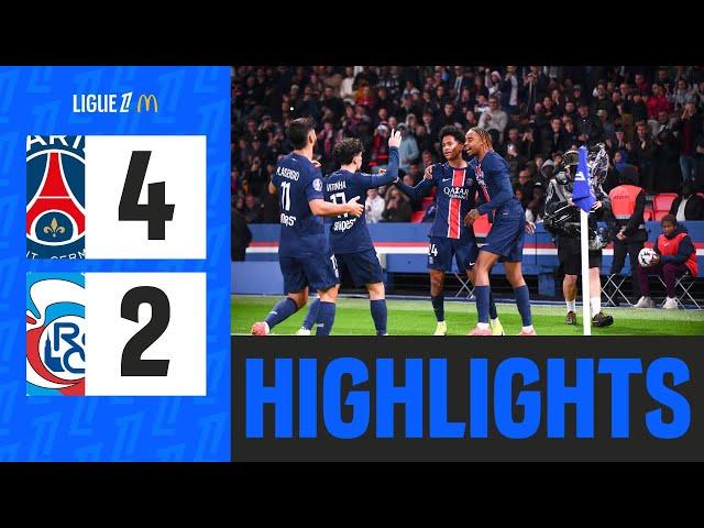 PARIS SAINT-GERMAIN - RC STRABOURG ALSACE (4-2) - Week 8 - Ligue 1 McDonald's 24/25