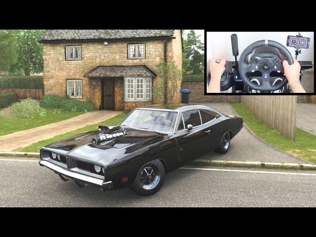 Forza Horizon 4 Dom's Dodge Charger R/T (Steering Wheel + Shifter) Fast and Furious Gameplay