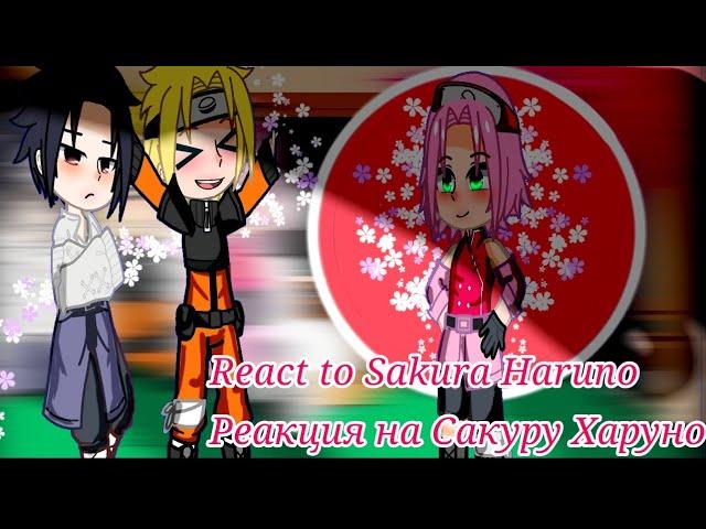 //////React to Sakura Haruno//Реакция на Сакуру Харуно//