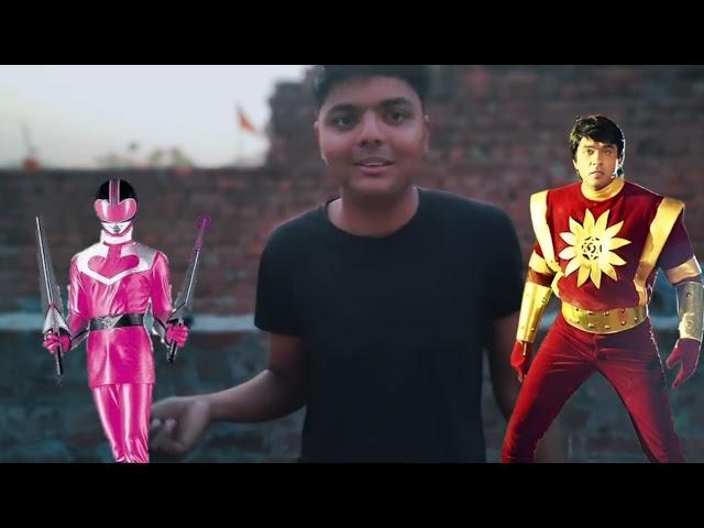 Power Ranger time force pink Ranger  Shaktimaan by Shivam BollZ