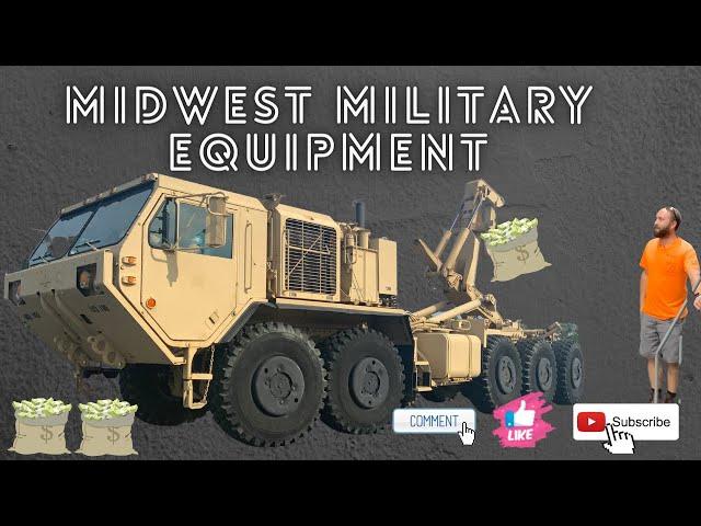 Come Take A Ride In This RARE M1075A1 10x10 Hook N Lift Military Truck!