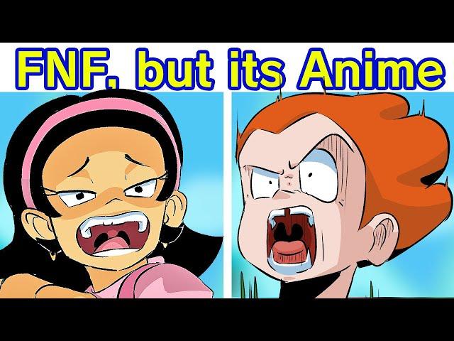 Friday Night Funkin', but It's Anime Edition | FNF HD MOD [Hard] Dad, Nene, Pico, Monster Full Week