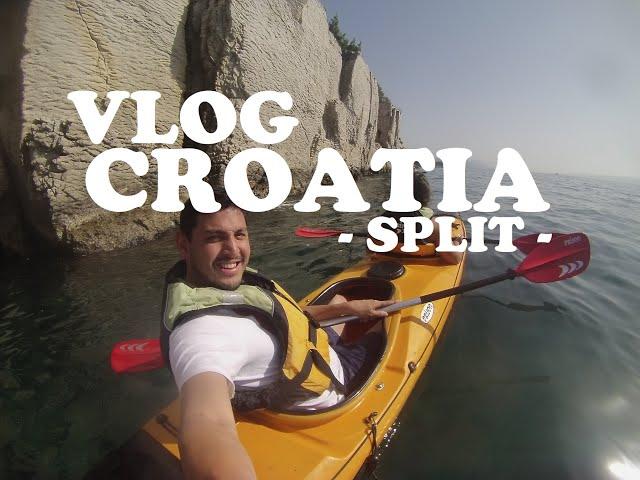  Vlog Croatia : Sea Kayaking Split Coast & Snorkeling GoPro