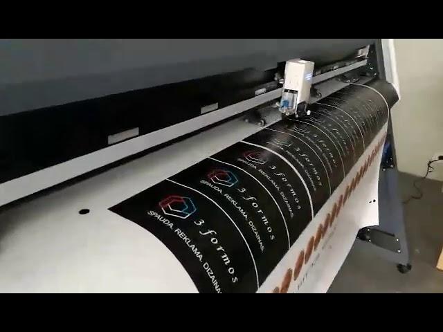 New Roland GR-640 plotter, cut "3 formos" films.