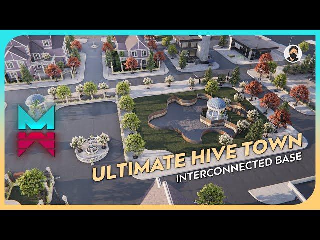 We Built a Ultimate Hive Town in Once Human! | The Ultimate Base Design