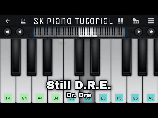 Still D.R.E (Dr. Dre) ft. Snoop Dogg | EASY Piano Tutorial on PERFECT PIANO APP