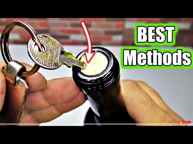 5 Ways to Open a Wine Bottle  NEW