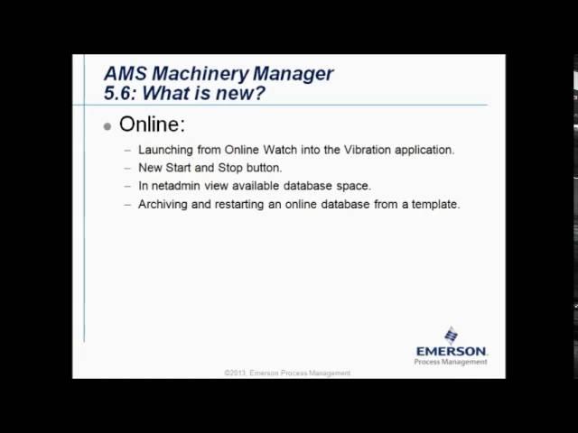 CSI2140 and AMS Machinery Manager v5 6 what is new I-CARE