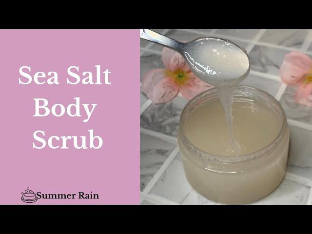 Dead Sea Salt Scrub Recipe (This Salt Scrub is a Game Changer for Dull, Stubborn Skin!)