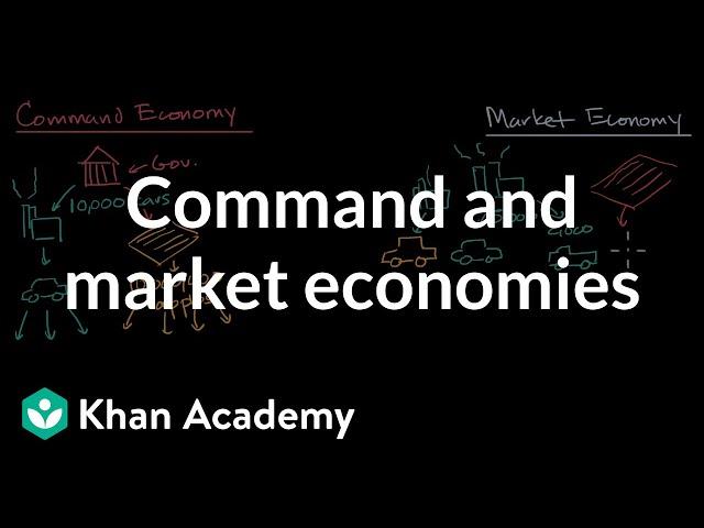 Command and market economies | Basic economics concepts | AP Macroeconomics | Khan Academy