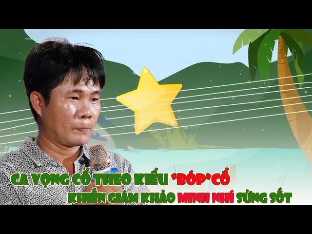 Xuất hiện một "Vũ Linh" ca vọng cổ nhưng khiến giám khảo Minh Nhí hú hồn