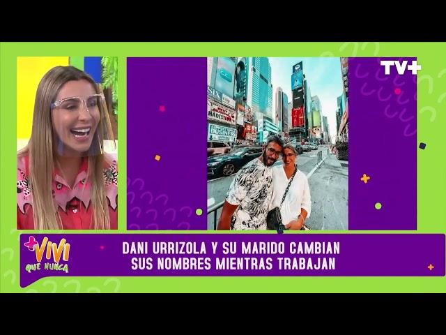 Dani Urrizola confesó como es trabajar con su pareja